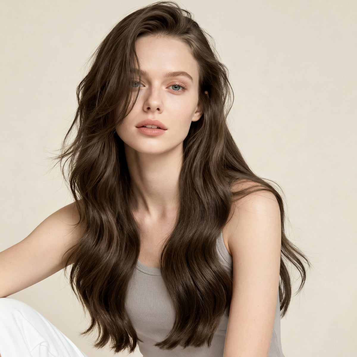 Ponytail - Dark Ash Brown 2C
