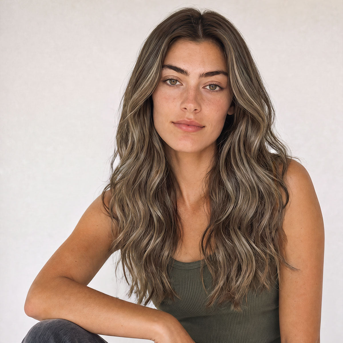 Classic tape in - Ash Brown Balayage 2C+5B
