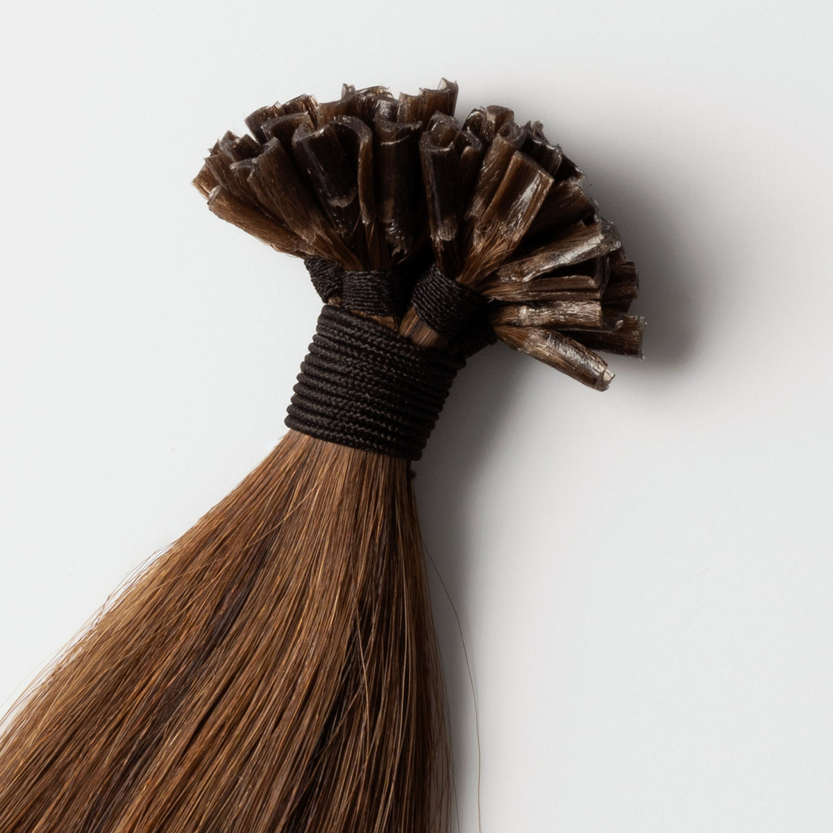 Keratin extensions - Dark Chocolate Brown Mix 1B/4