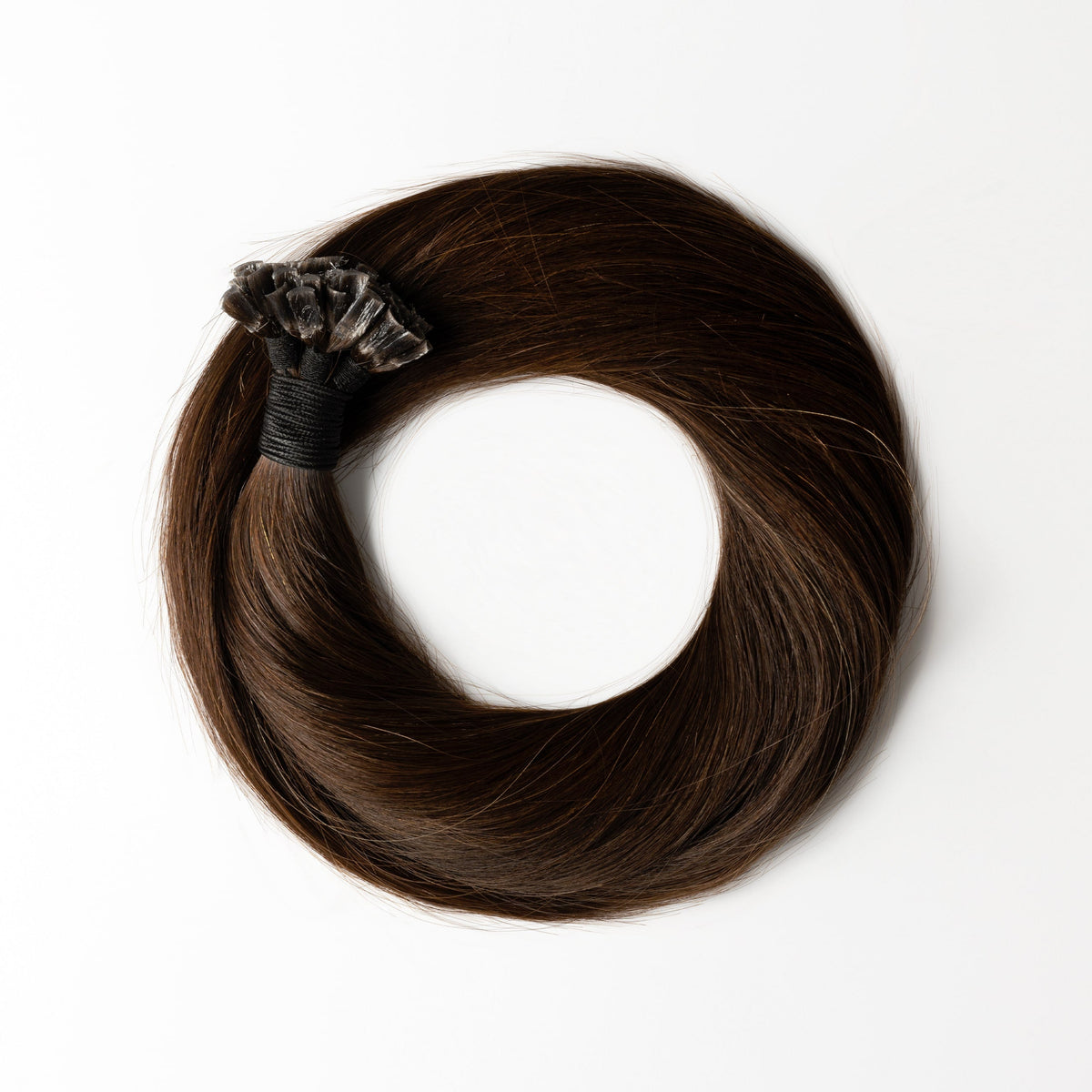 Keratin extensions - Chocolate Brown 2