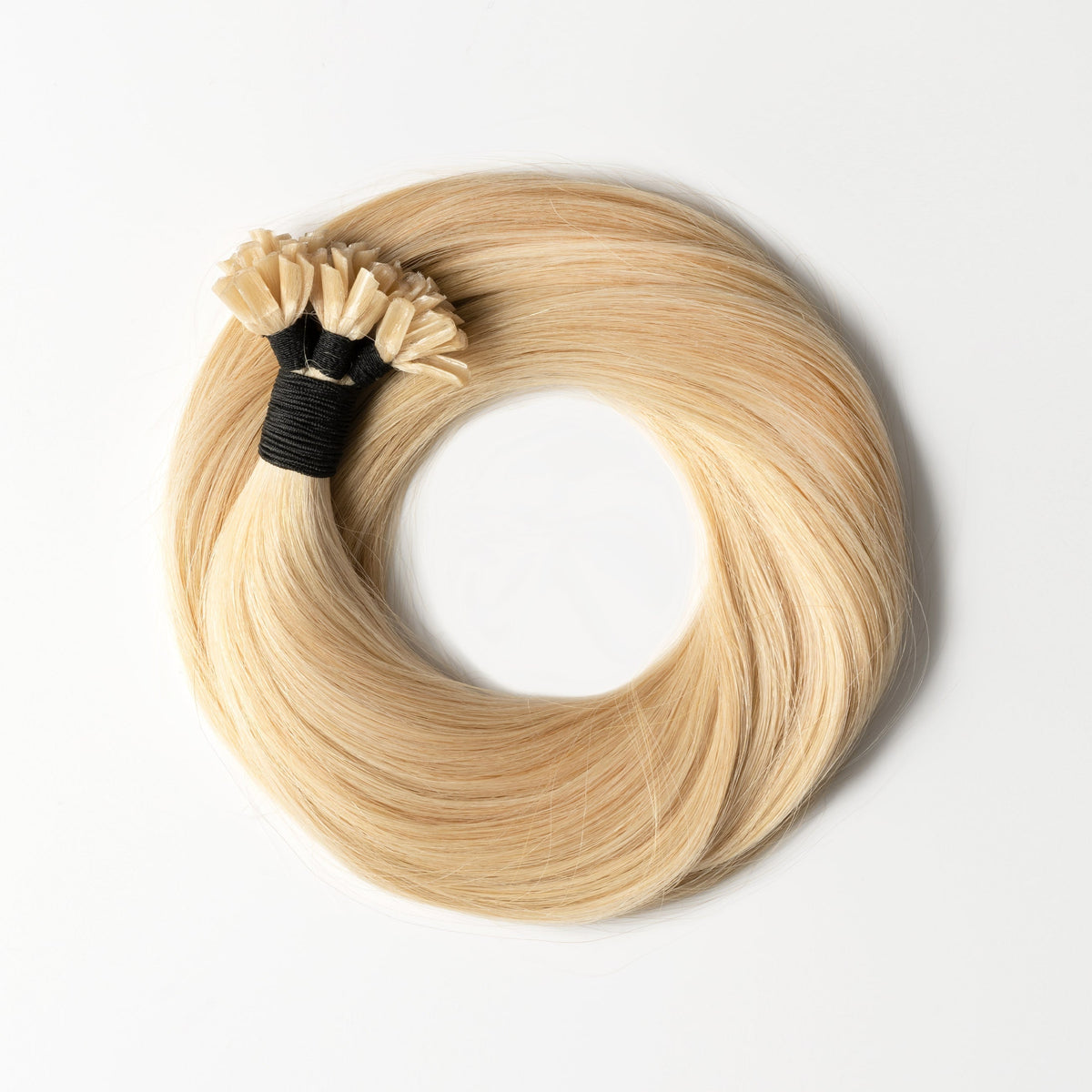 Keratin extensions - Light Honey Blonde 22