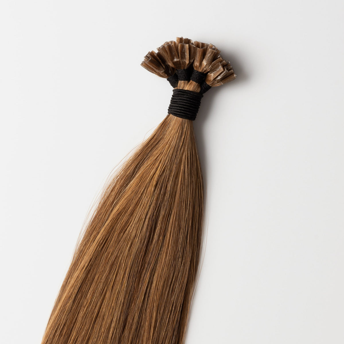 Keratin extensions - Warm Brown Mix 4/7