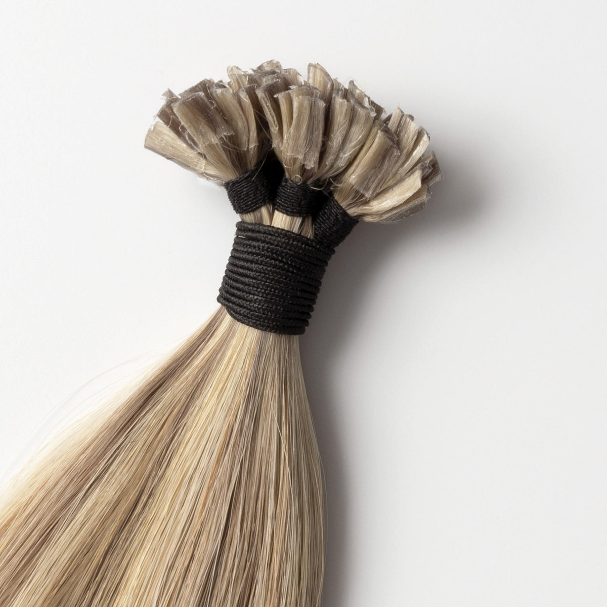 Keratin extensions - Natural Blonde Mix 5B/15