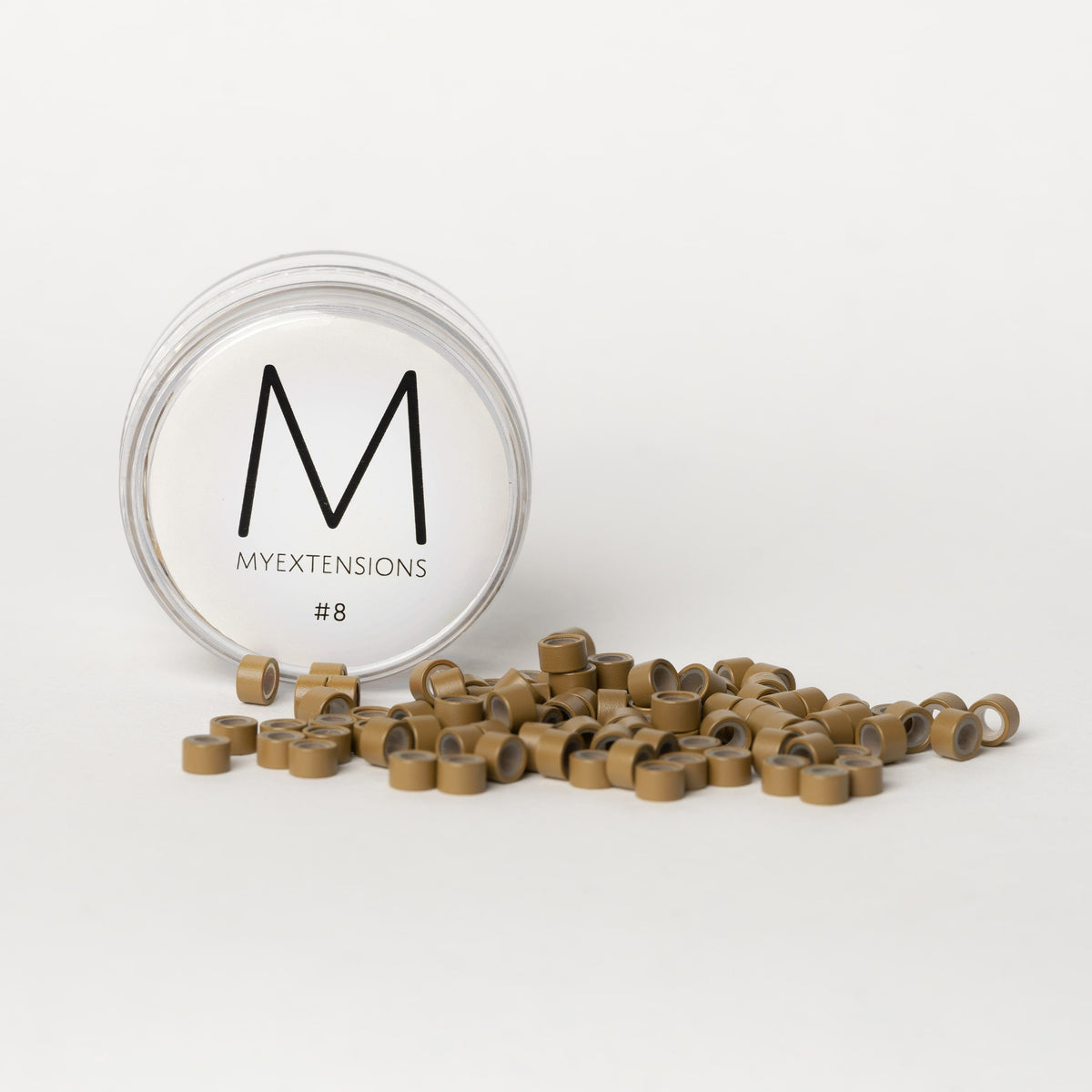 Micro rings - Light Brown