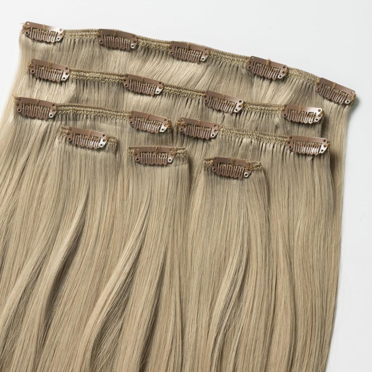 Classic clip in - Dark Ash Blonde 14B