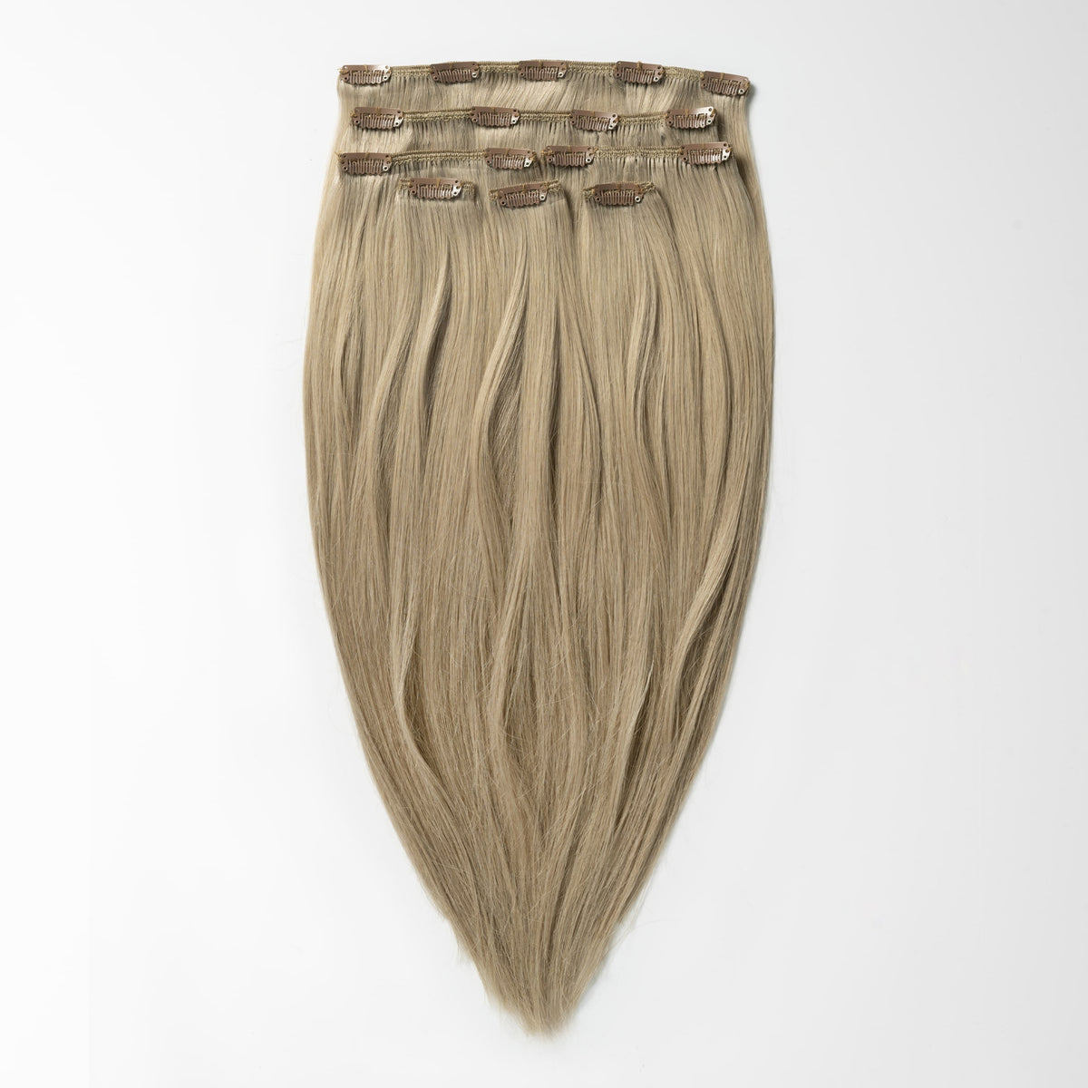 Classic clip in - Dark Ash Blonde 14B