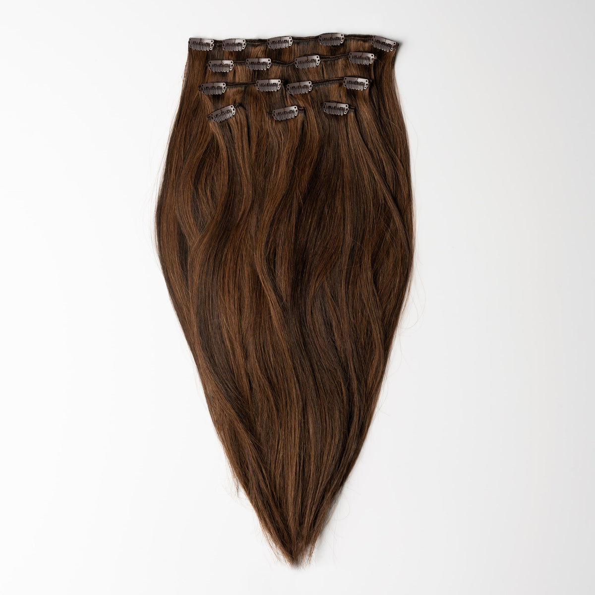 Classic clip in - Dark Chocolate Brown Mix 1B/4