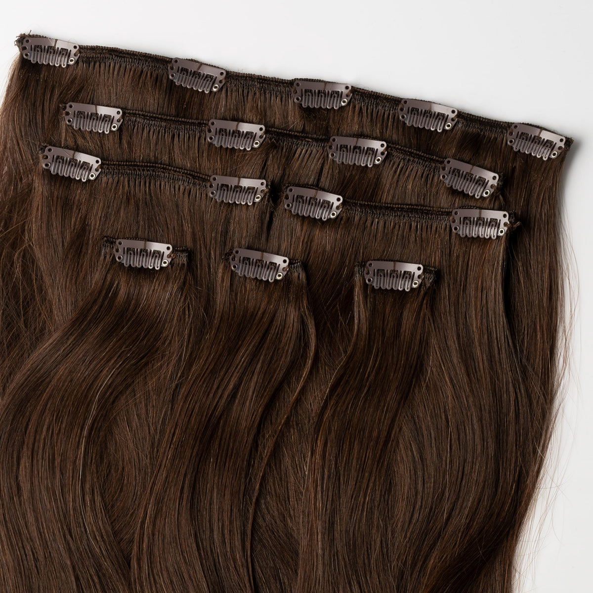 Classic clip in - Chocolate Brown 2