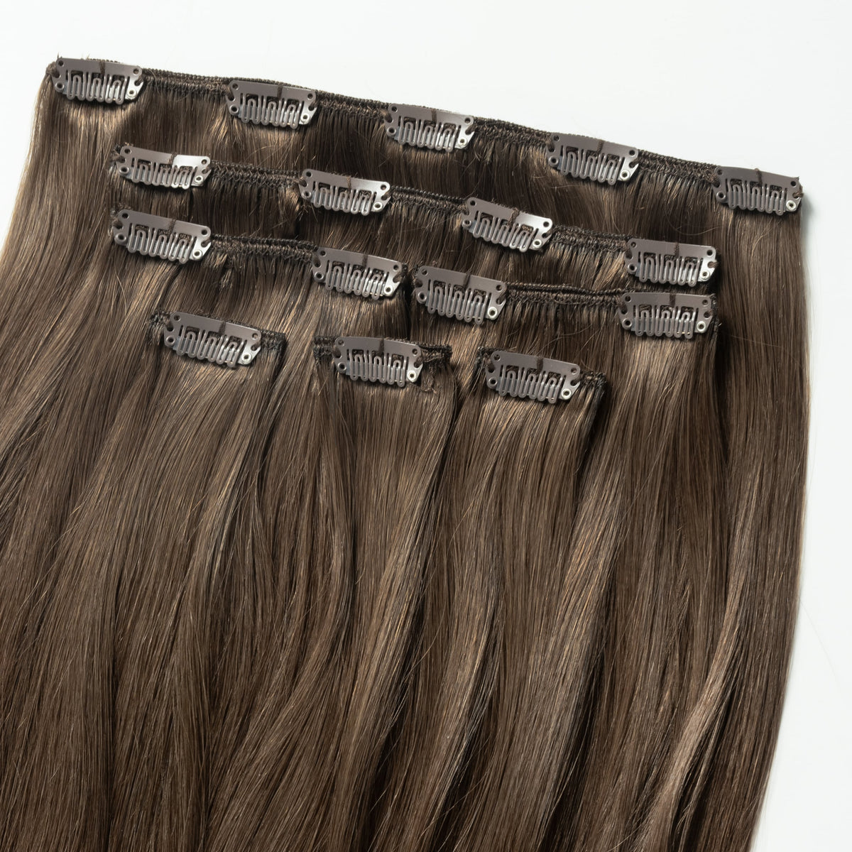 Classic clip in - Dark Ash Brown 2C