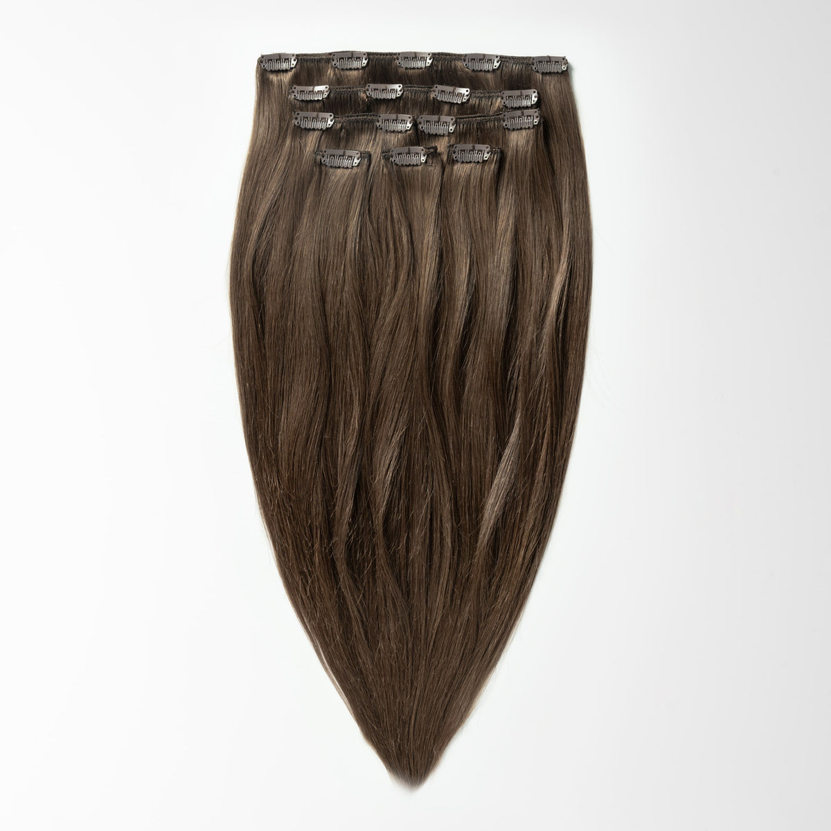 Classic clip in - Dark Ash Brown 2C