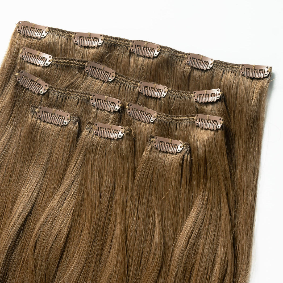 Classic clip in - Natural Brown 3