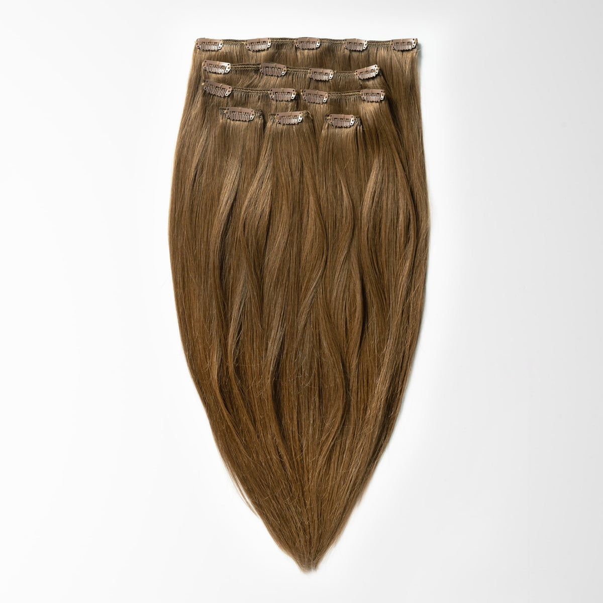 Classic clip in - Natural Brown 3