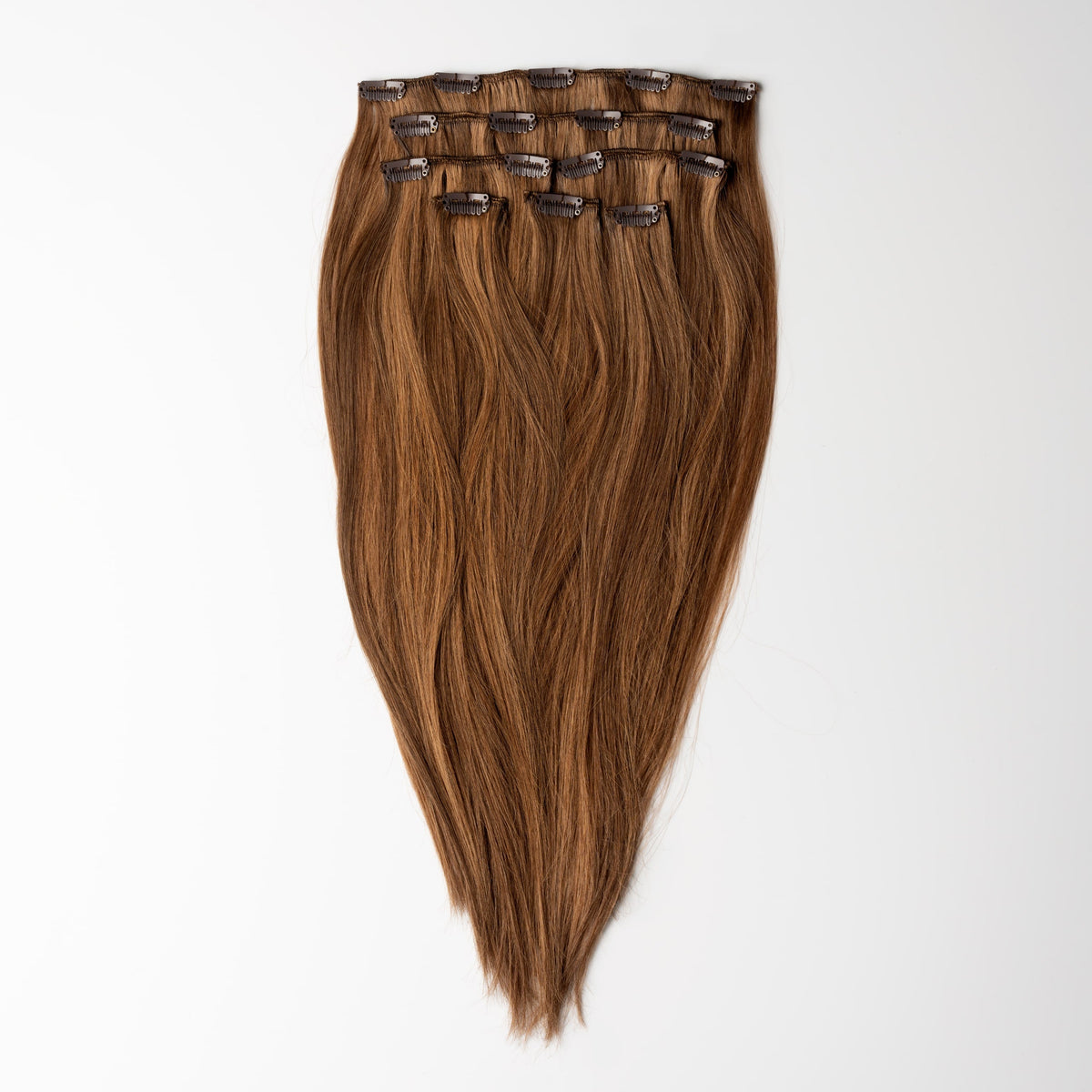 Classic clip in - Warm Brown Mix 4/7