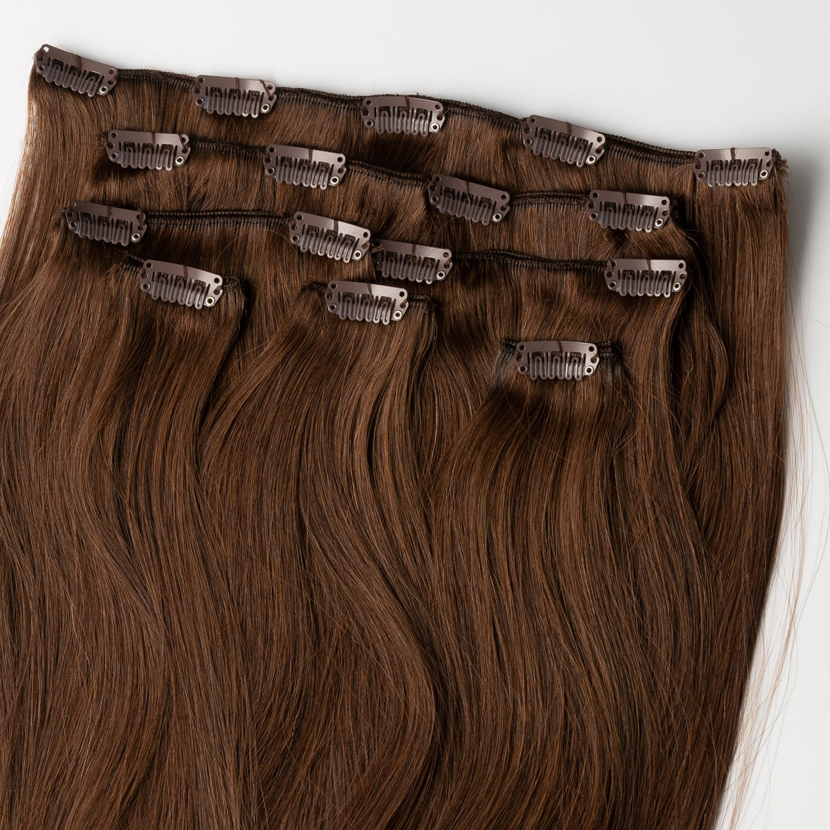 Classic clip in - Warm Brown 4