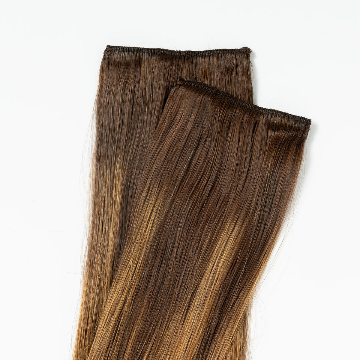 Classic clip in - Warm Brown Balayage 2+7