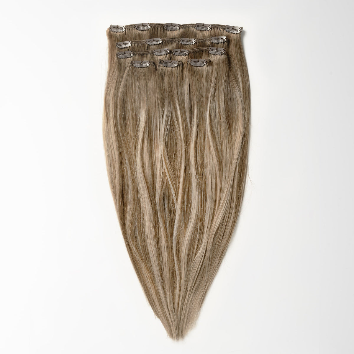 Classic clip in - Light Ash Blonde Balayage 5B+60B