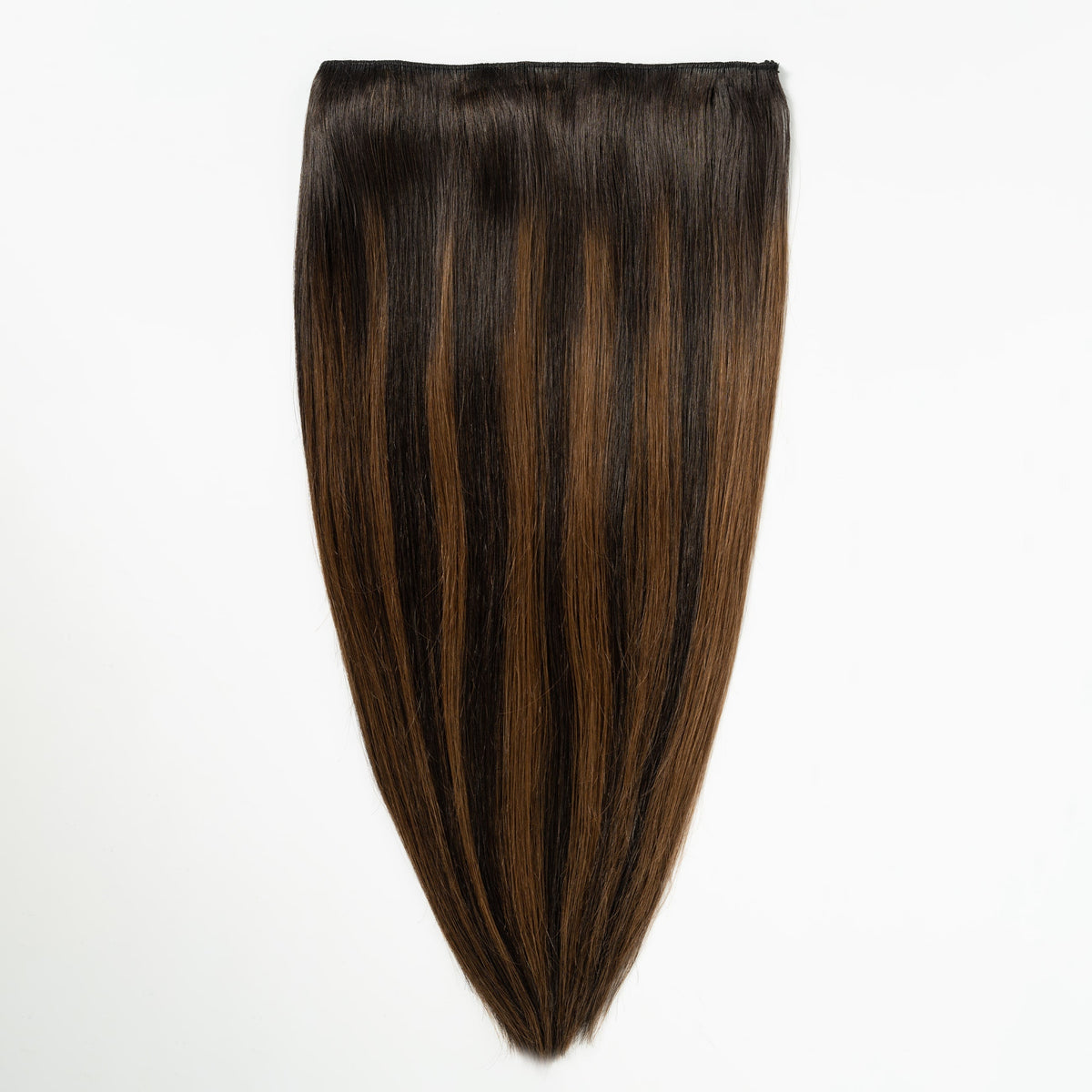 Classic halo - Dark Chocolate Brown Balayage 1A+4