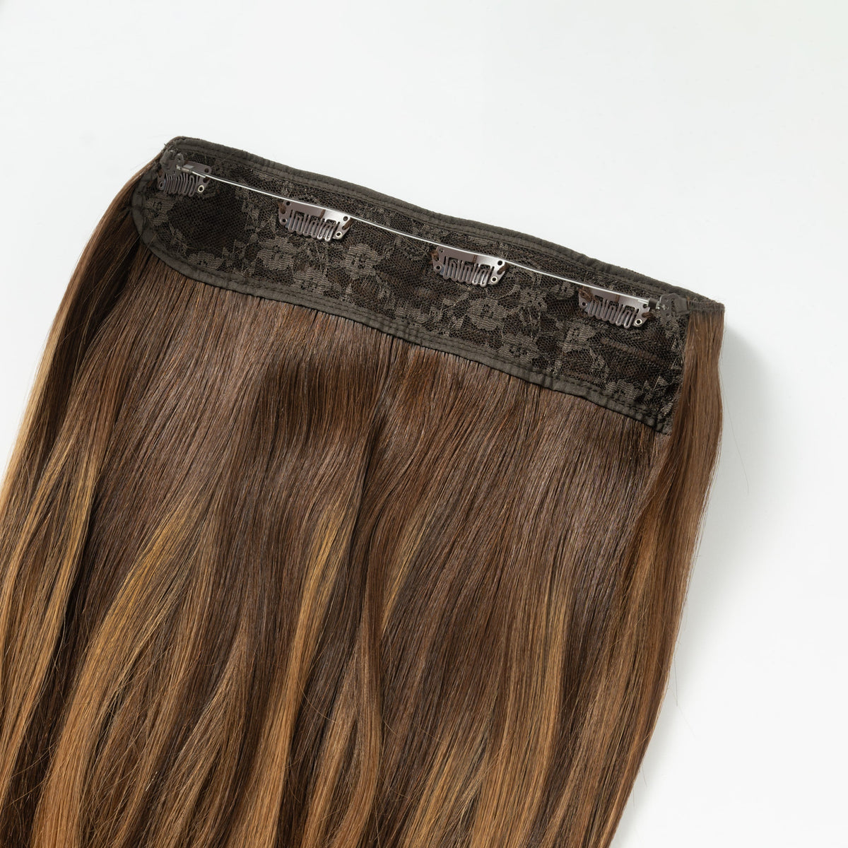 Classic halo - Warm Brown Balayage 2+7