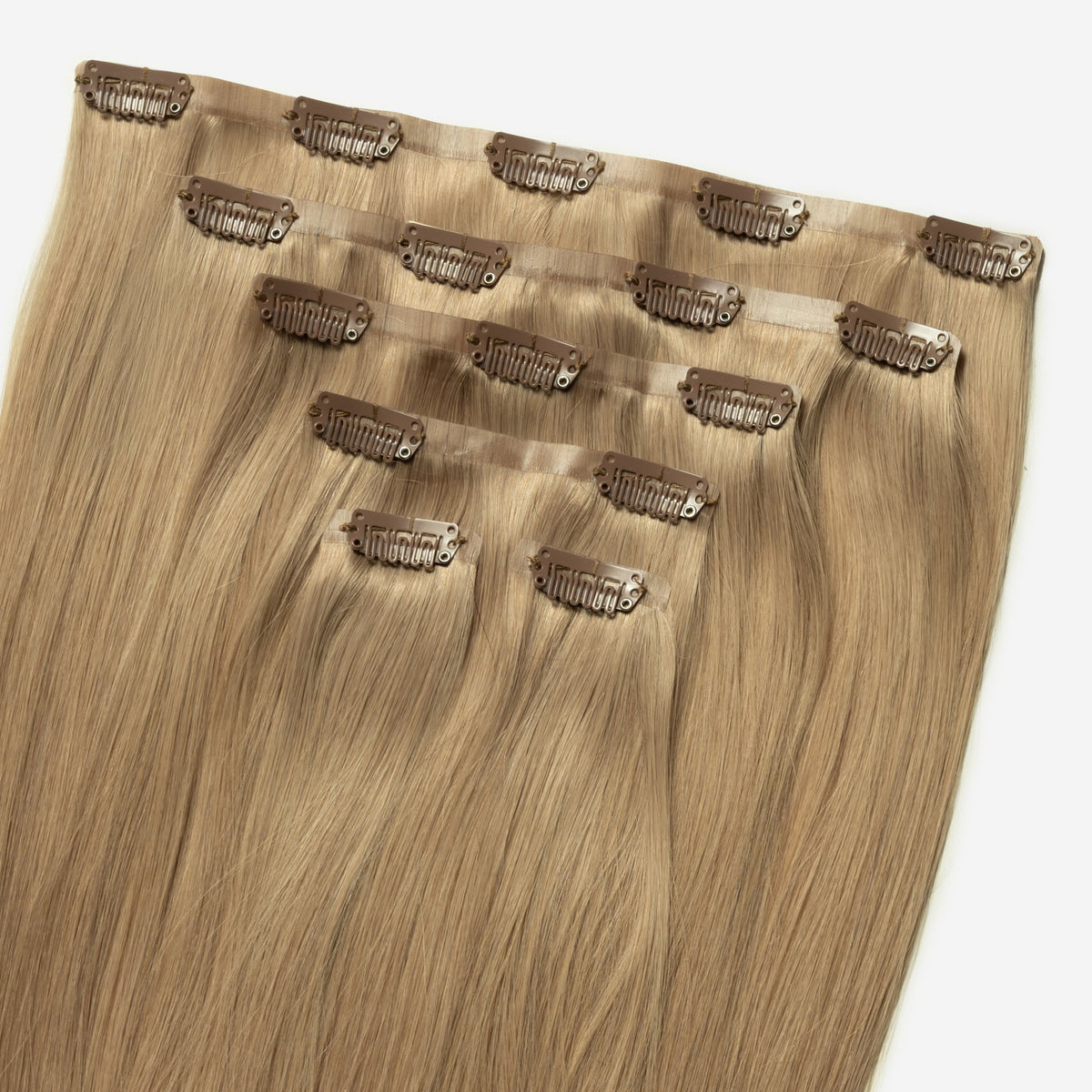 Invisible clip in - Dark Beige Blonde 12B