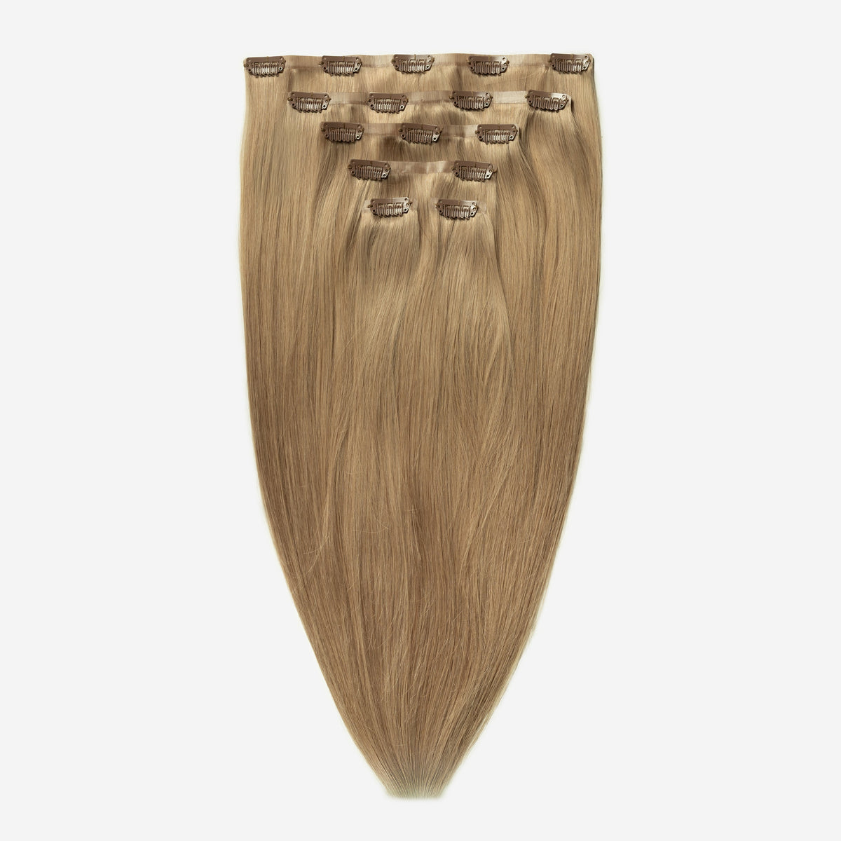 Invisible clip in - Dark Beige Blonde 12B