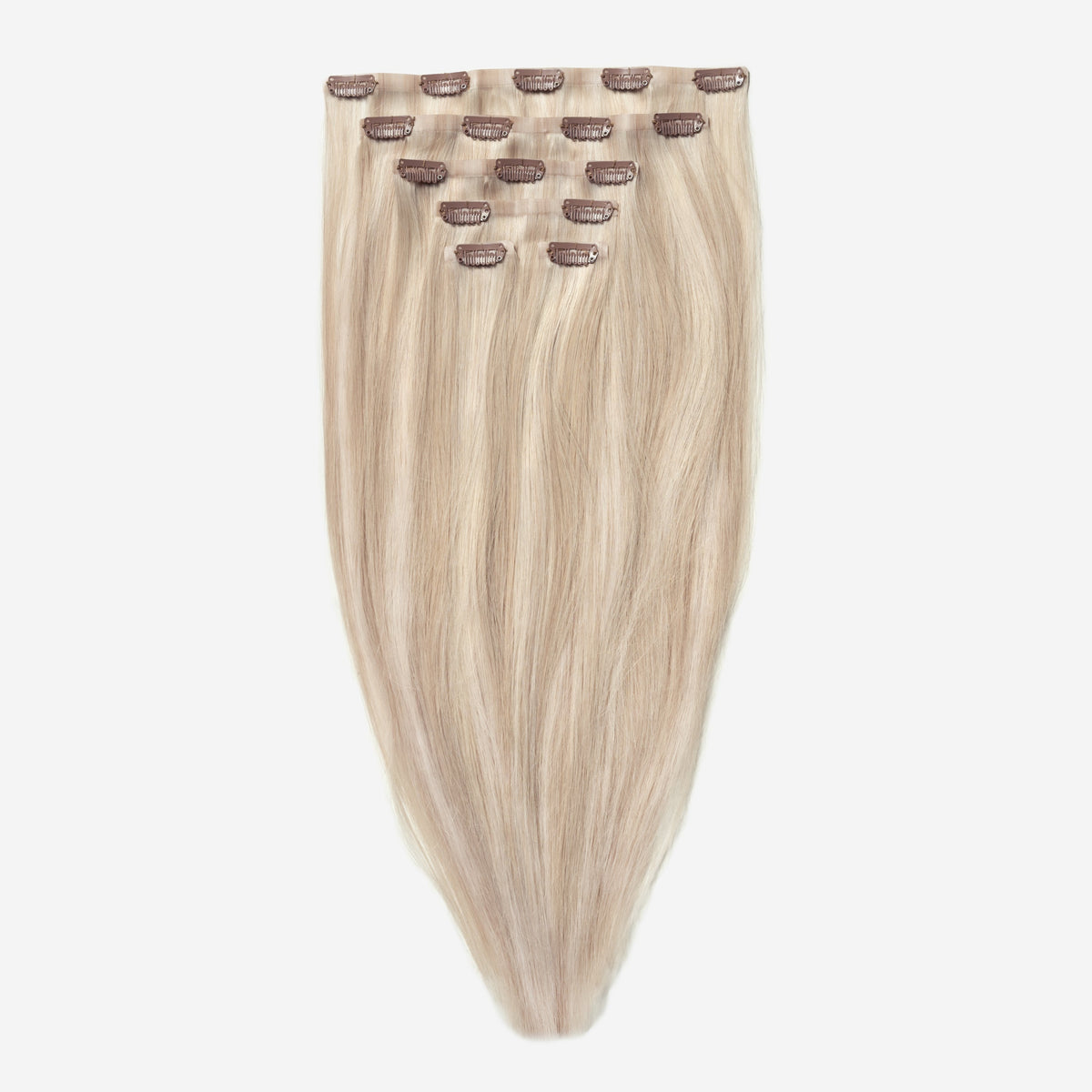 Invisible clip in - Light Beige Blonde Mix 16B/60B