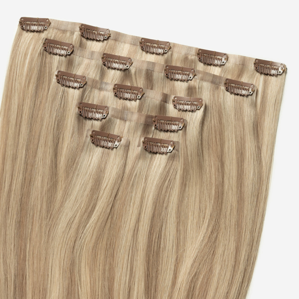 Invisible clip in - Natural Blonde Mix 5B/15