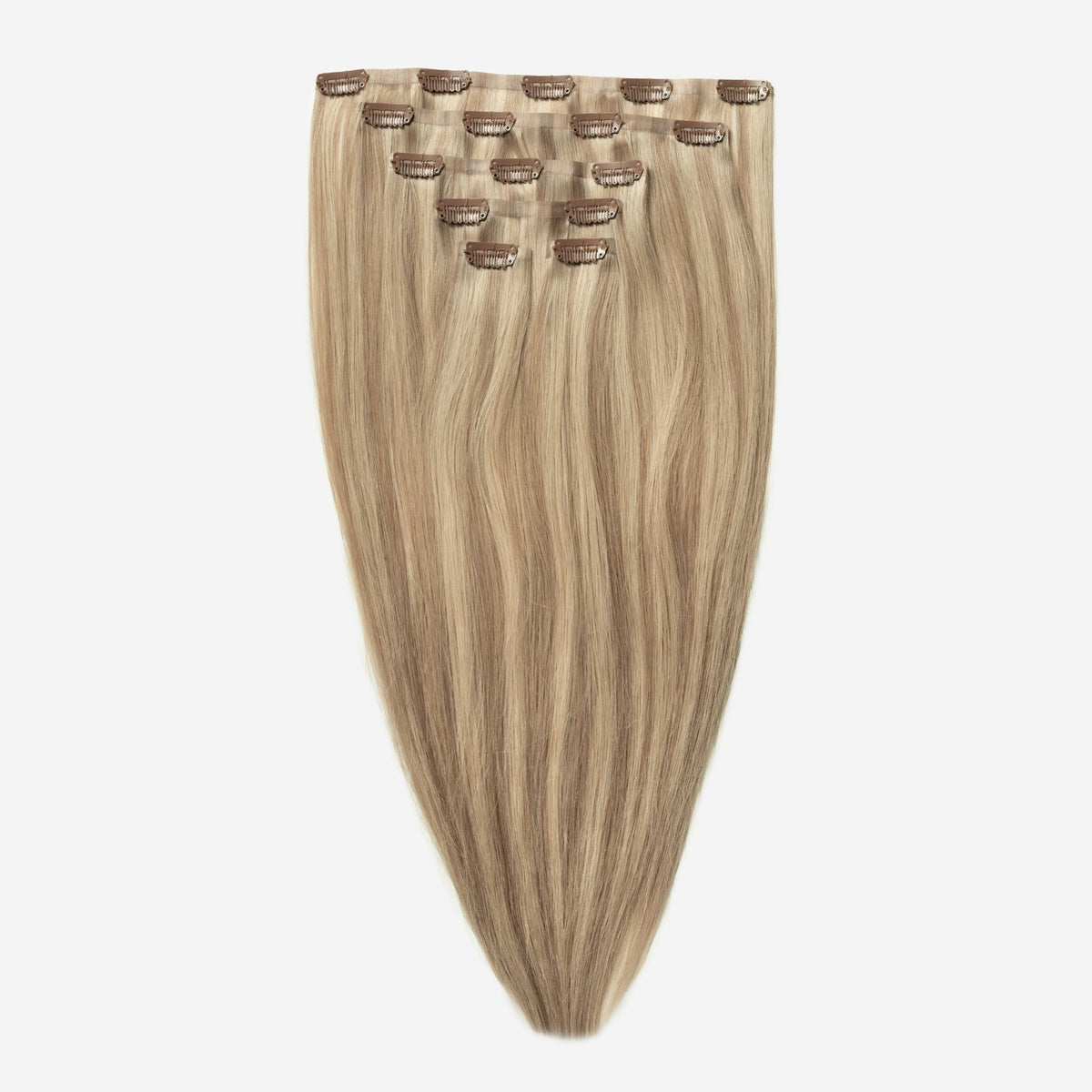 Invisible clip in - Natural Blonde Mix 5B/15