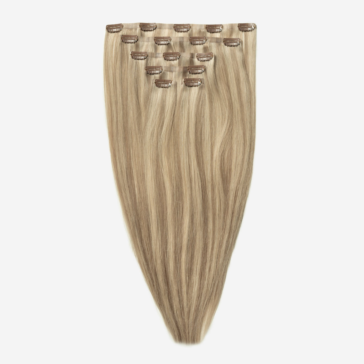 Invisible clip in - Beige Blonde Mix 5B/16B