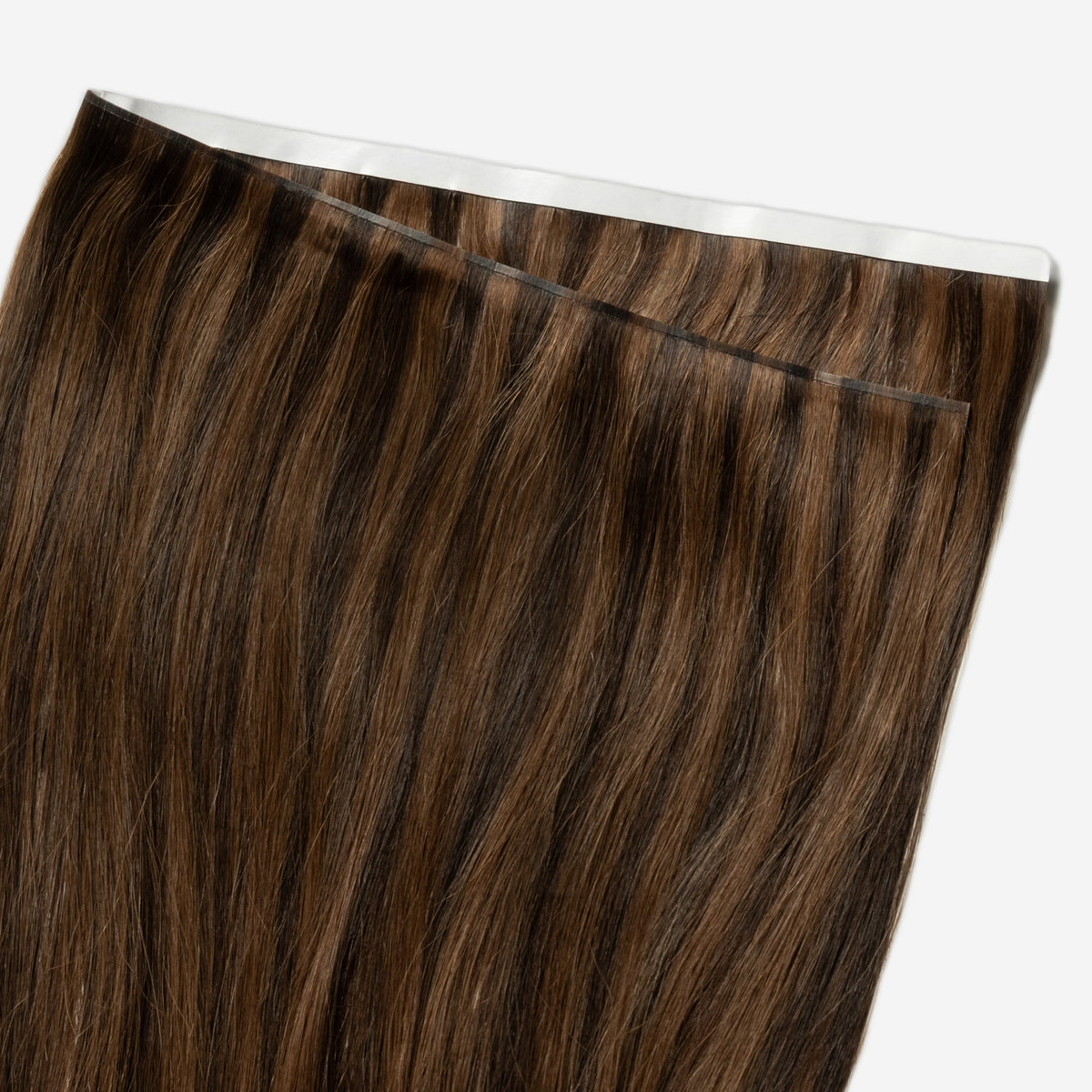 Invisible tape weft - Dark Chocolate Brown Mix 1B/4