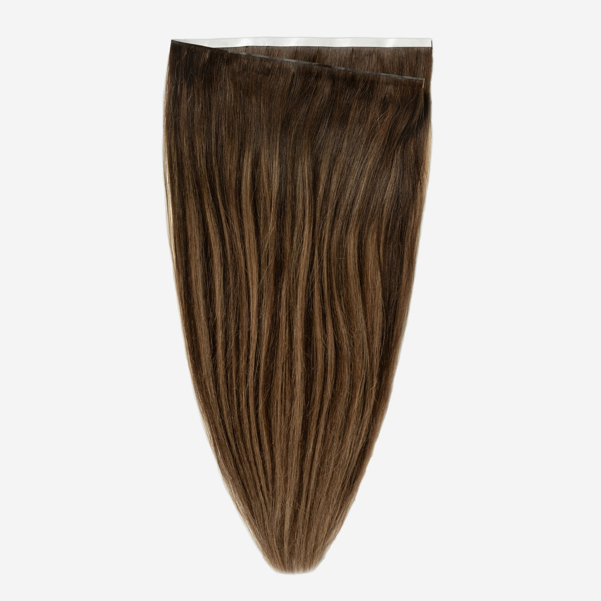 Invisible tape weft - Warm Brown Balayage 2+7