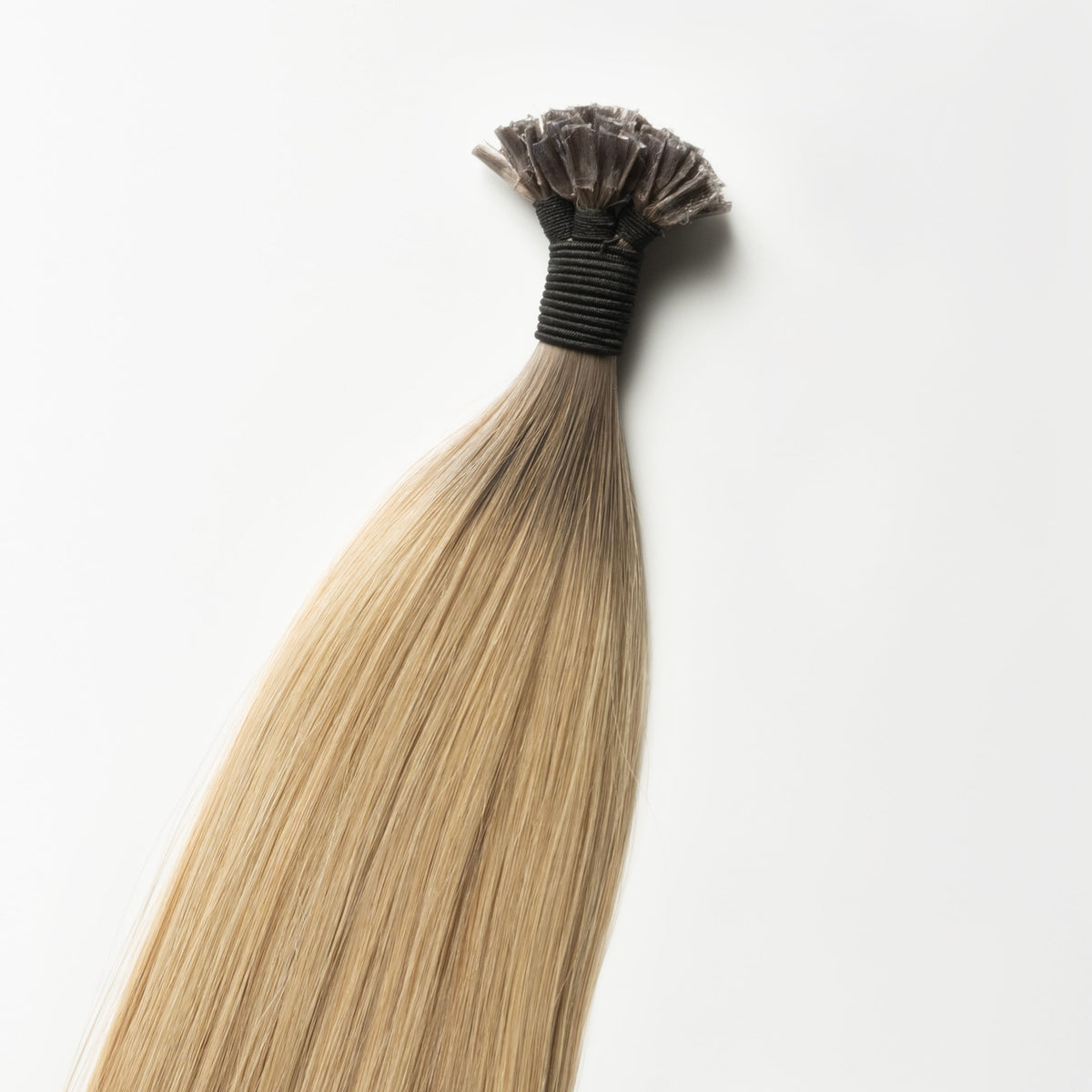 Keratin extensions - Natural Blonde Root 5B+15