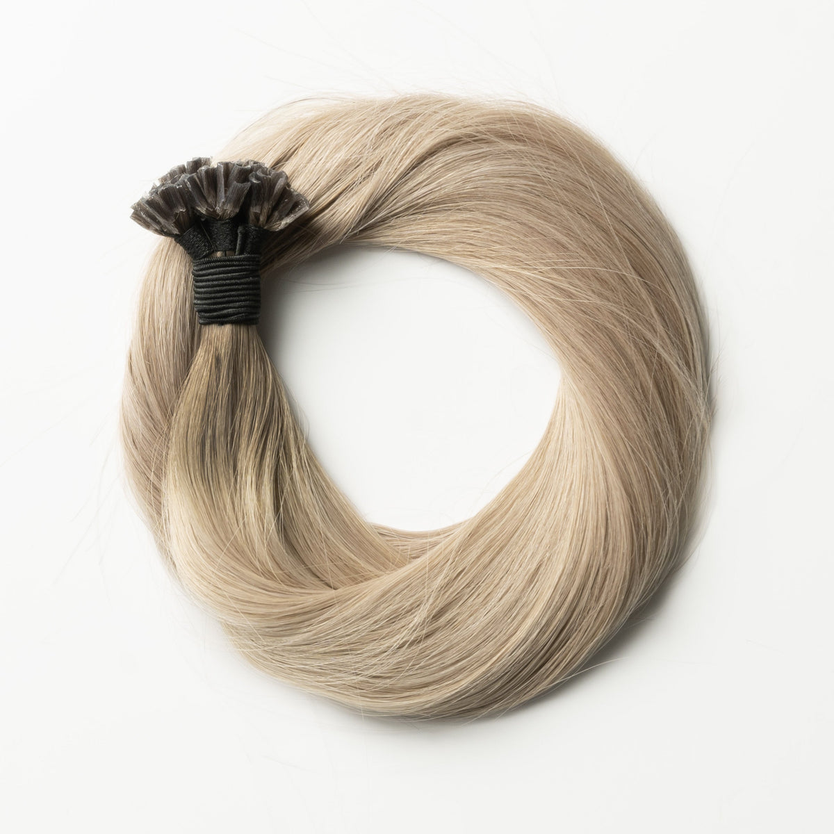 Keratin extensions - Beige Blonde Root 5B+16B