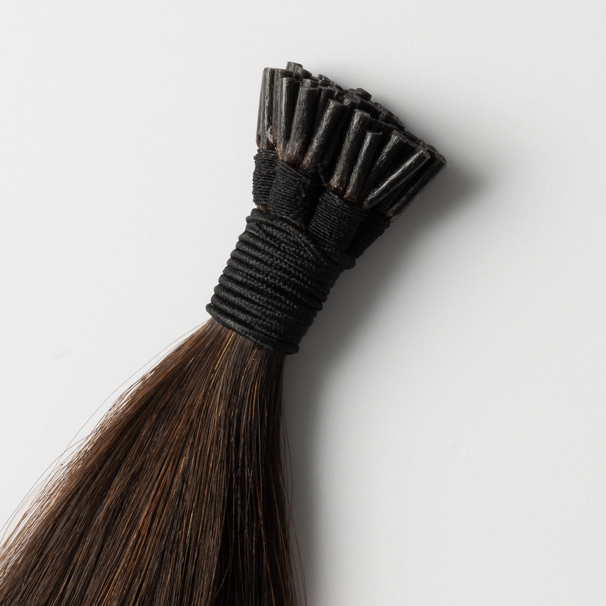 Micro ring extensions - Dark Chocolate Brown 1B