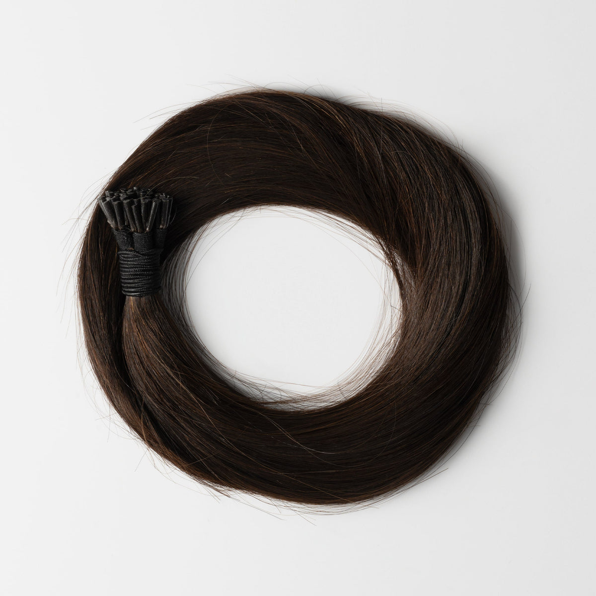 Micro ring extensions - Dark Chocolate Brown 1B