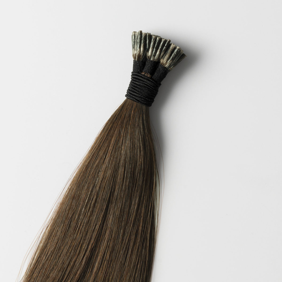 Micro ring extensions - Dark Ash Brown 2C