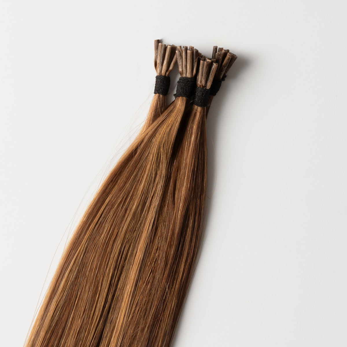 Micro ring extensions - Warm Brown Mix 4/7