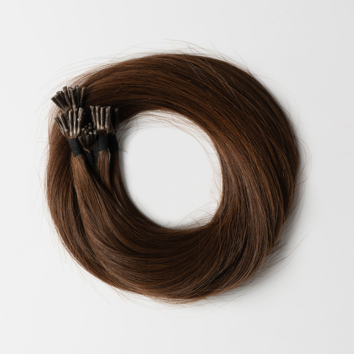 Micro ring extensions - Warm Brown 4