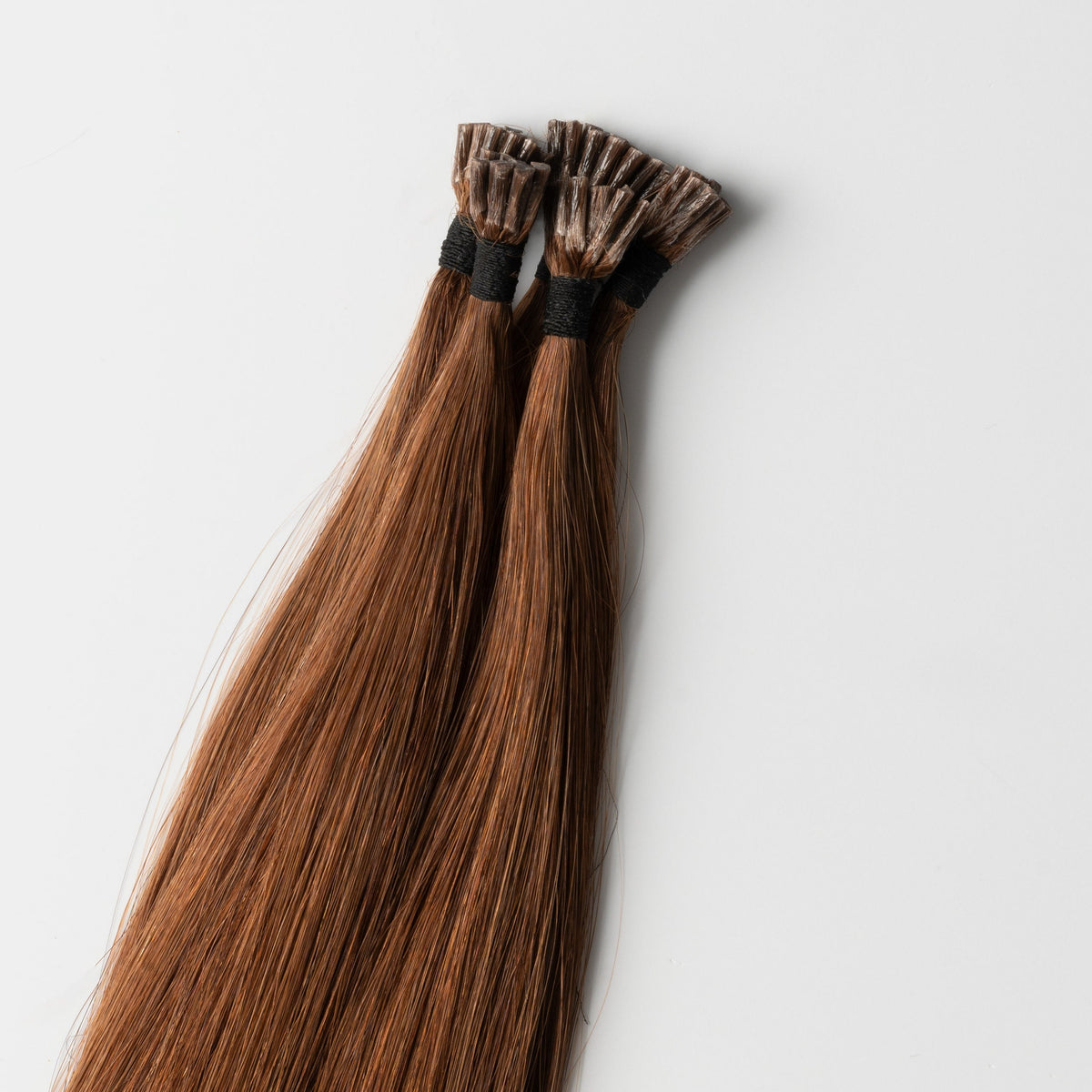 Micro ring extensions - Chestnut Brown 6