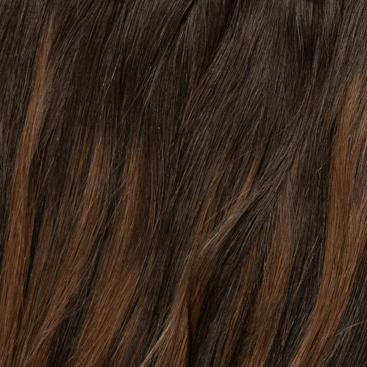 Classic halo - Dark Chocolate Brown Balayage 1A+4