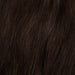 Invisible clip in - Dark Chocolate Brown 1B