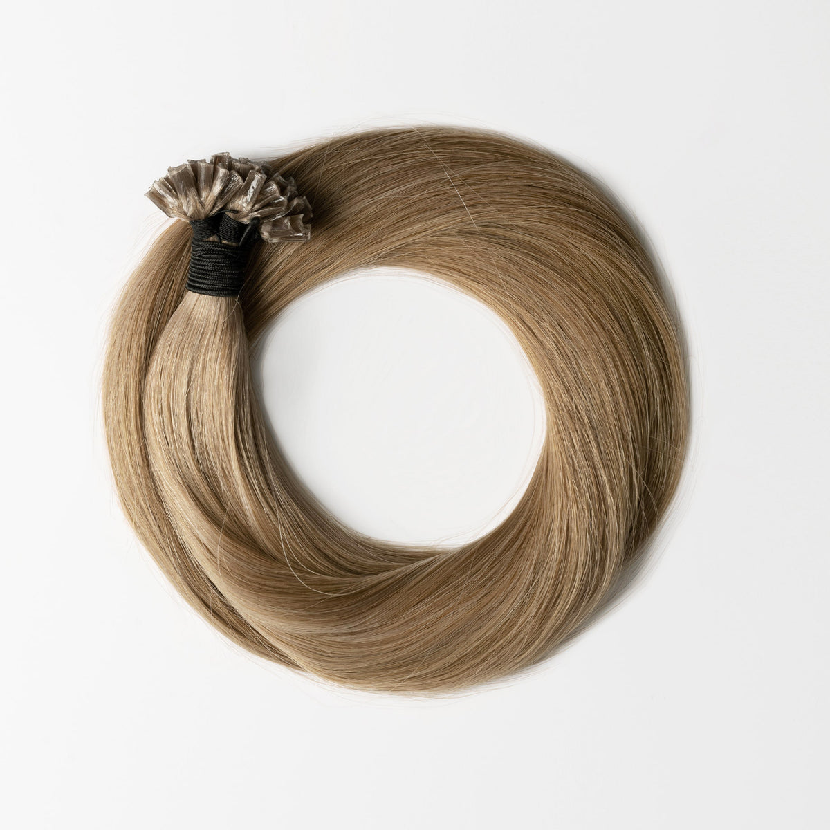 Keratin extensions - Dark Beige Blonde 12B