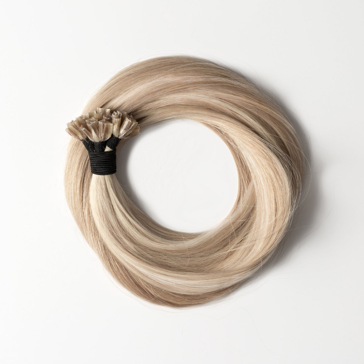 Keratin extensions - Light Beige Blonde Mix 16B/60B