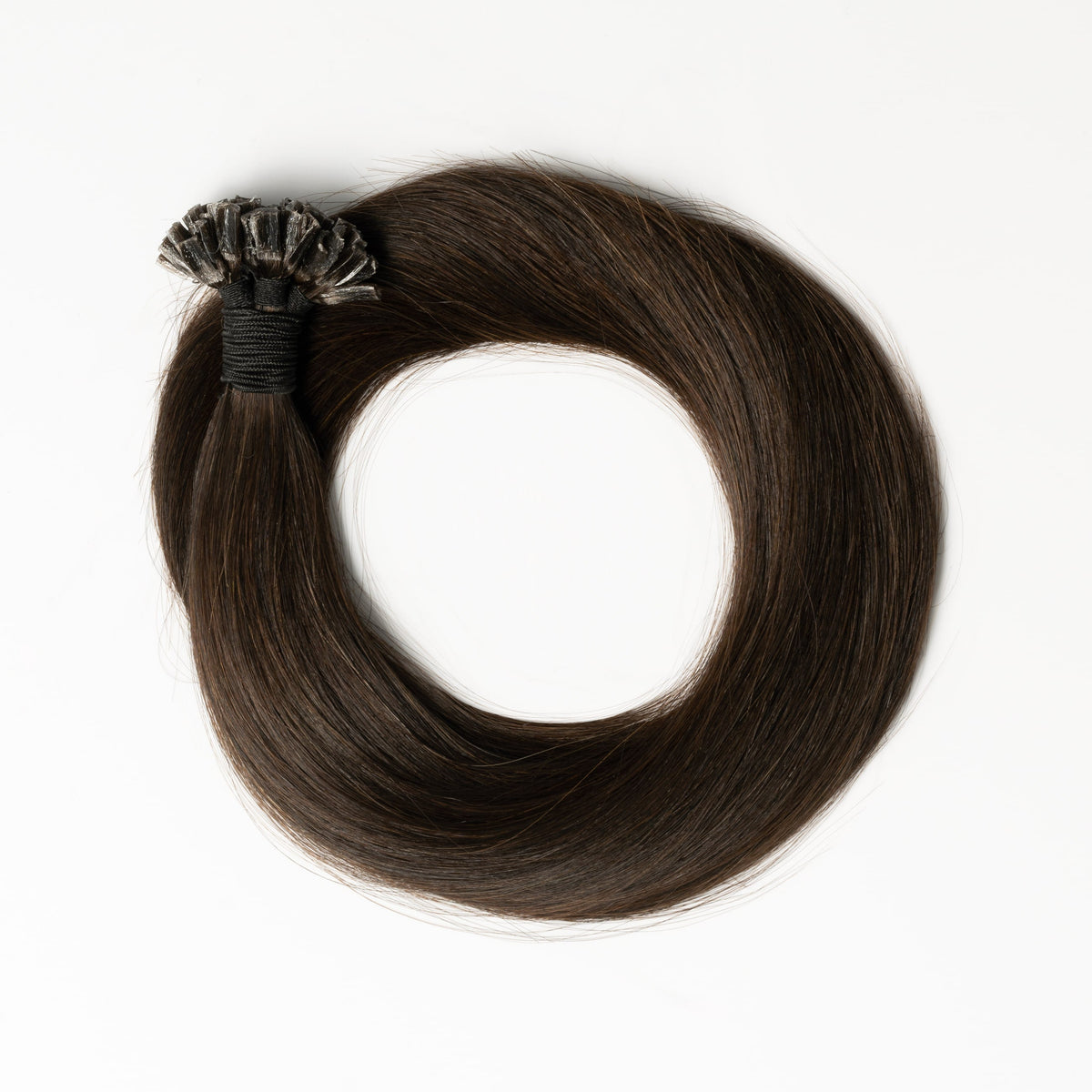 Keratin extensions - Dark Chocolate Brown 1B
