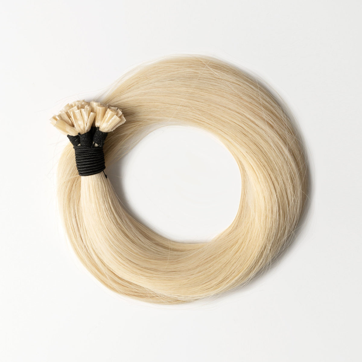 Keratin extensions - Light Natural Blonde 60A
