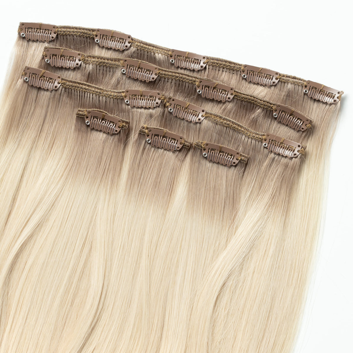Classic clip in - Light Ash Blonde Root 16B+60B