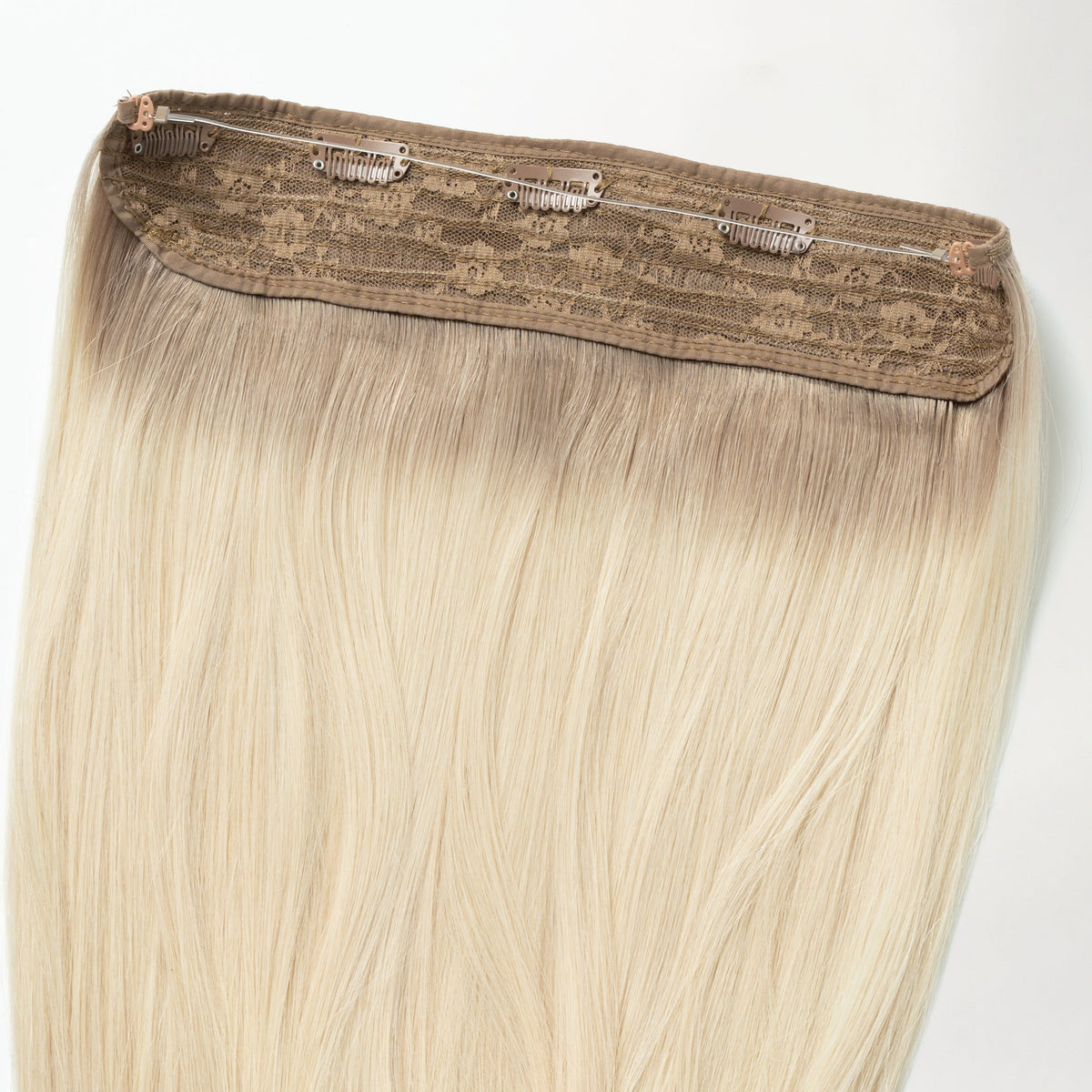 Classic halo - Light Ash Blonde Root 16B+60B