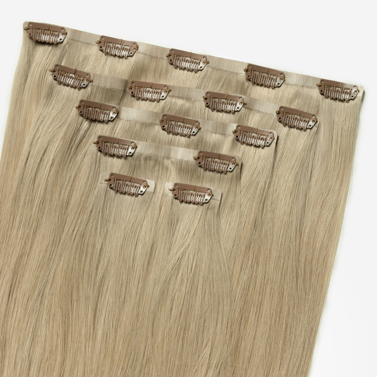 Invisible clip in - Dark Ash Blonde 14B