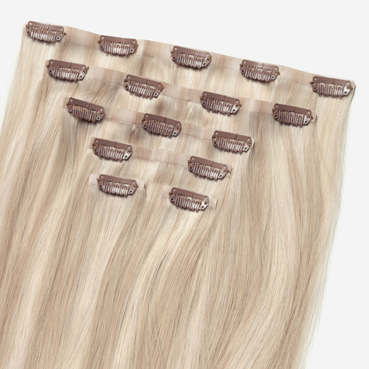 Invisible clip in - Light Beige Blonde Mix 16B/60B