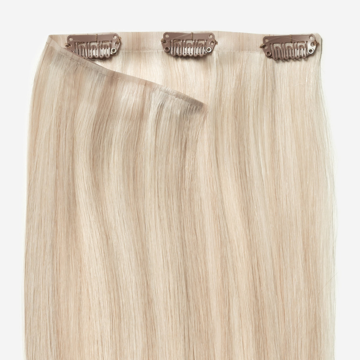 Invisible clip in - Light Beige Blonde Mix 16B/60B