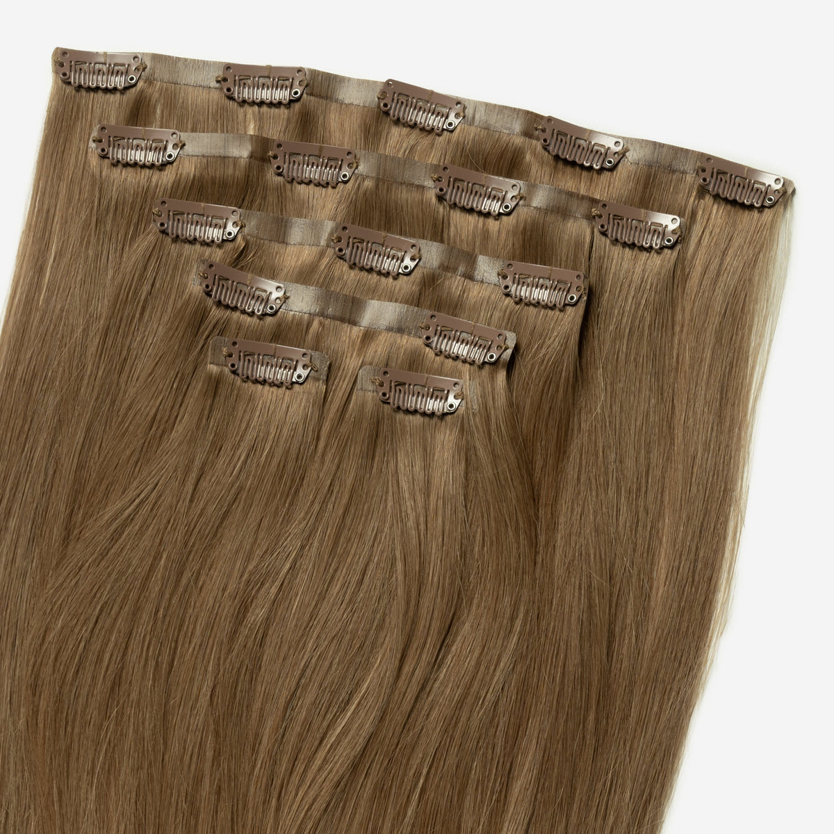 Invisible clip in - Natural Brown 3
